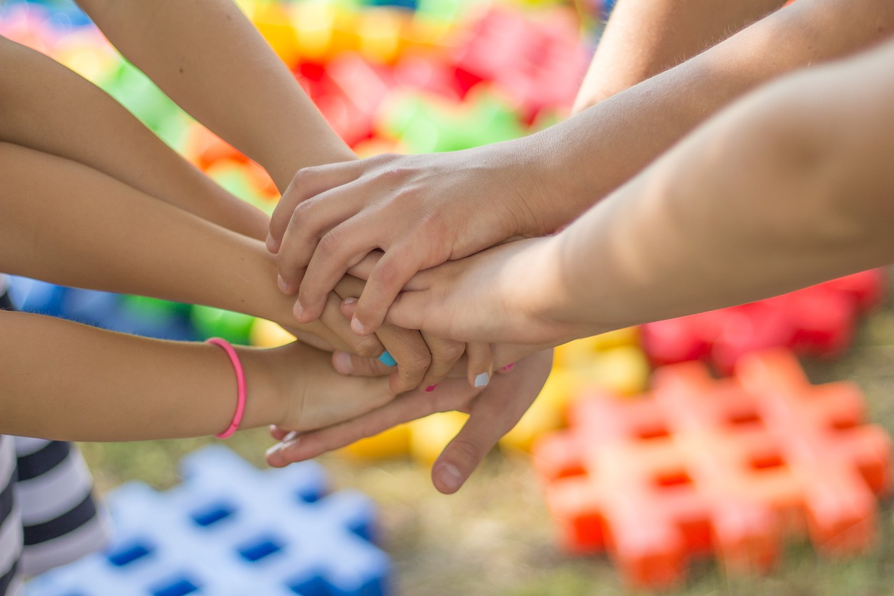 hands friendship team support community